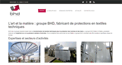 Desktop Screenshot of bhd.fr